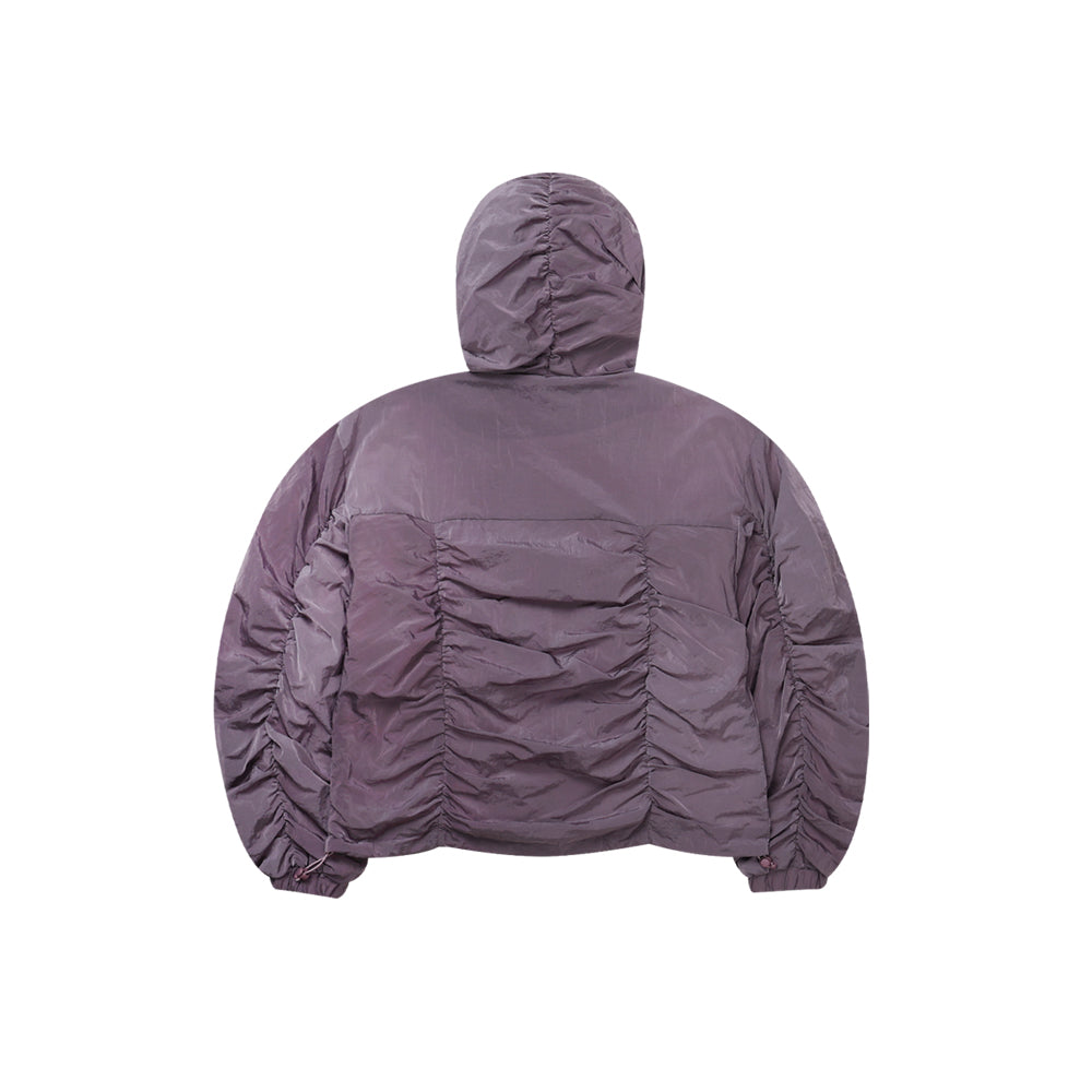 SHIRRING POINT WINDBREAKER_PURPLE