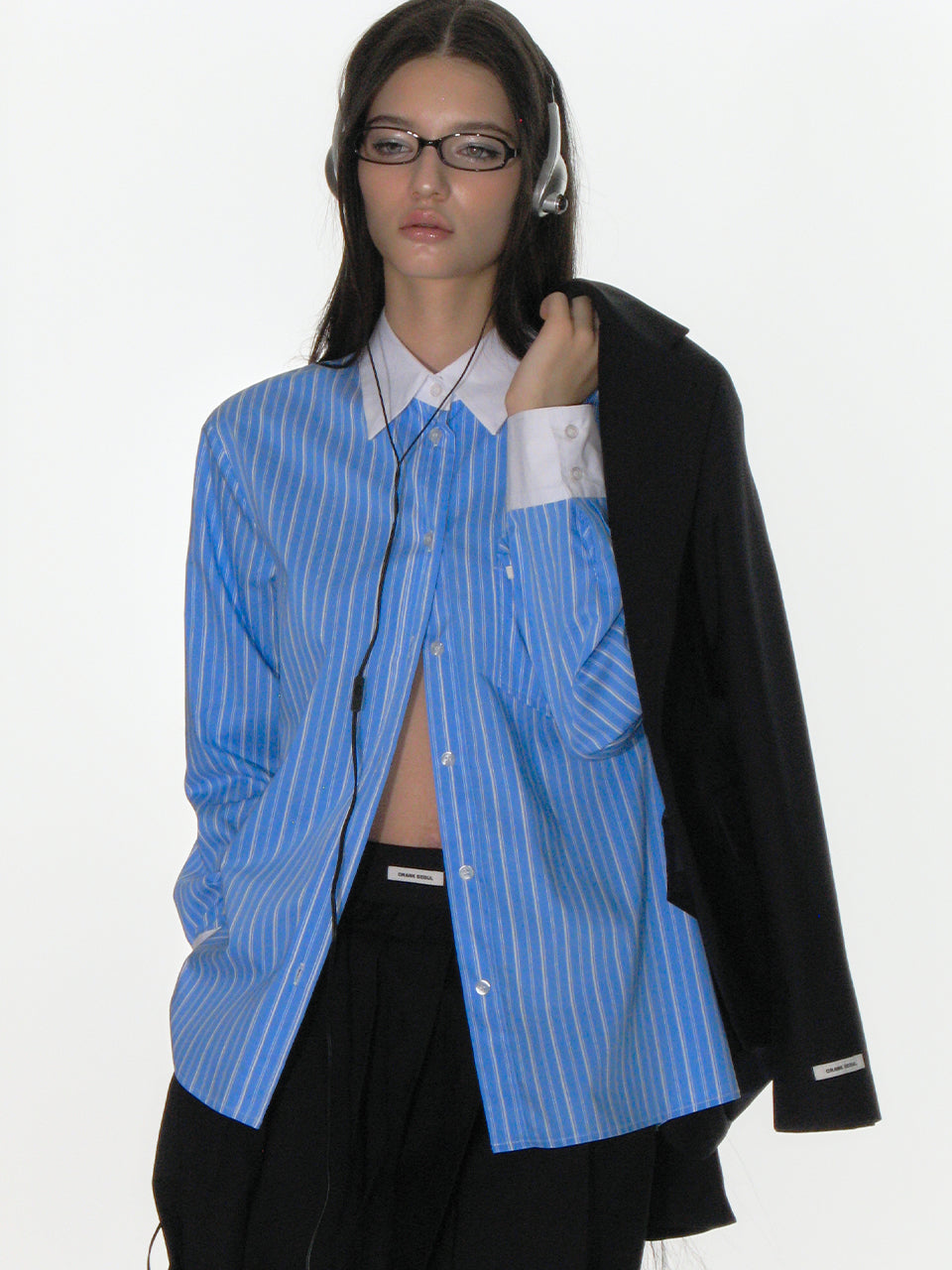 STRIPED POCKET SHIRT_BLUE