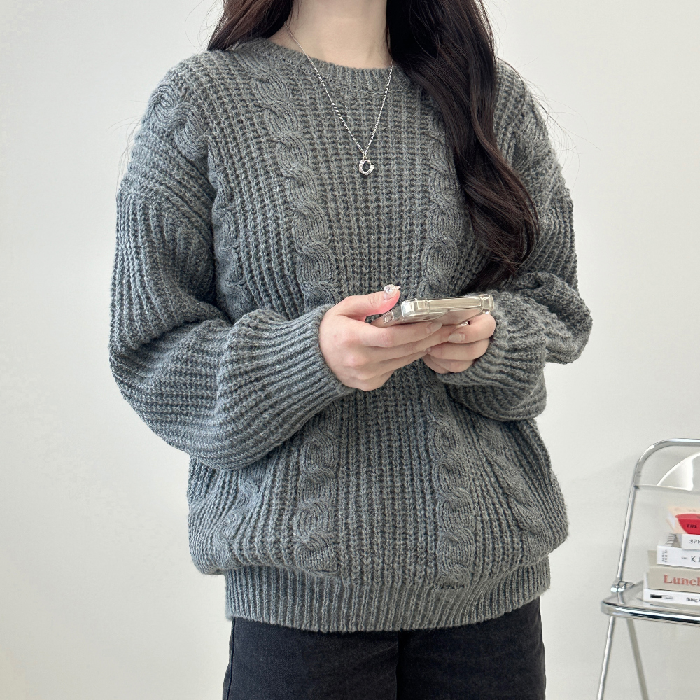 Coan rope oversized fit knit