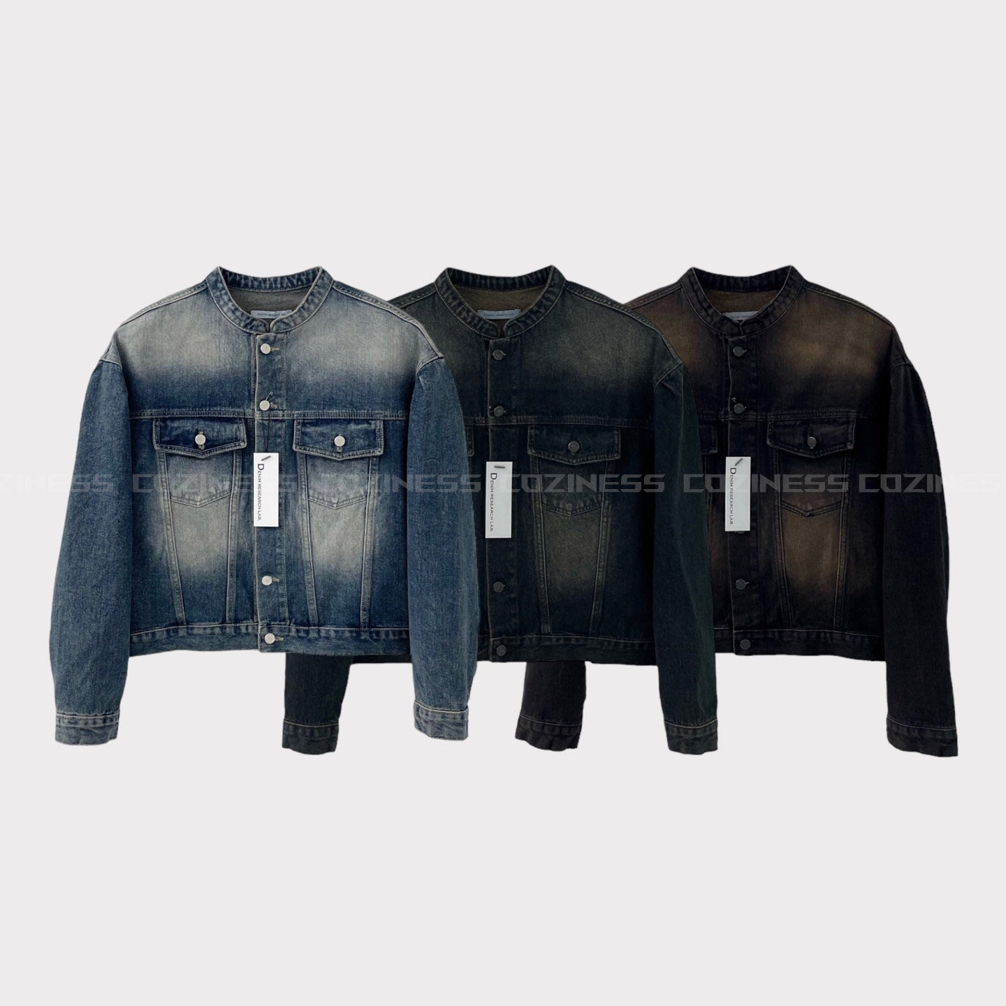 MG727 Garment Dining Denim Jacket (3 colors)