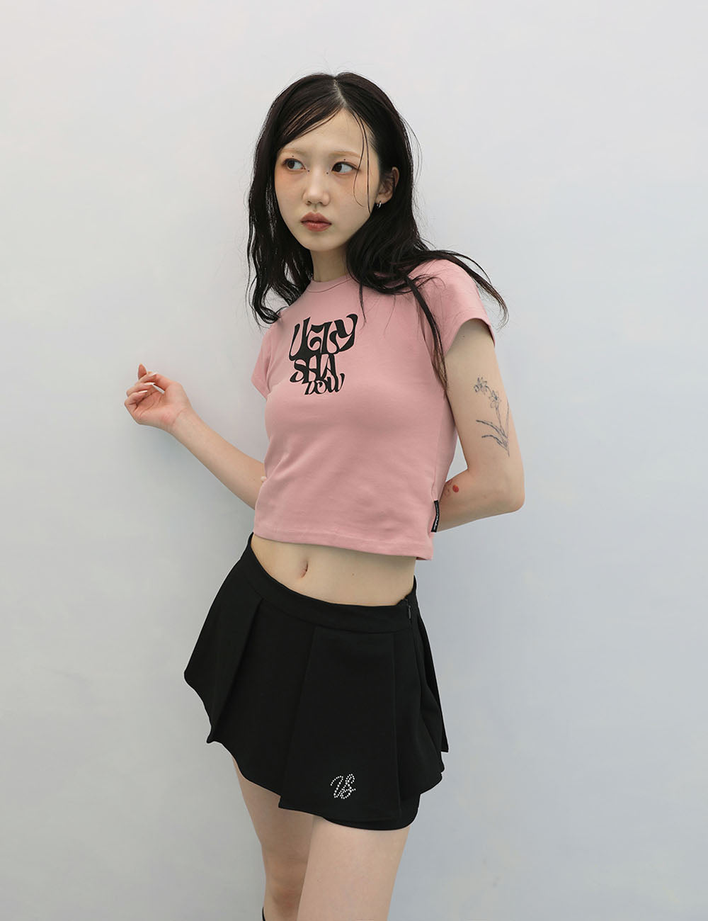 SUMMER CROP TOP(PINK)