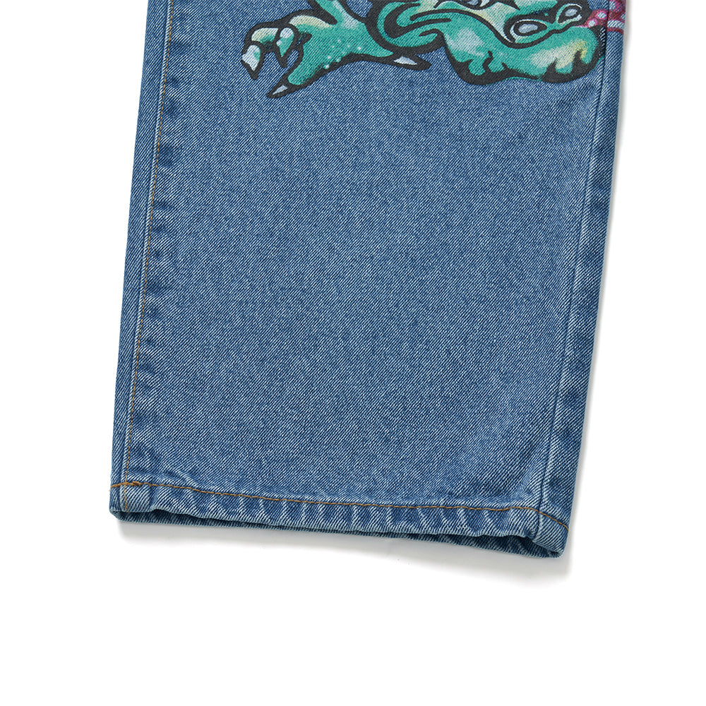 DRAGON DENIM PANTS (L.DENIM)