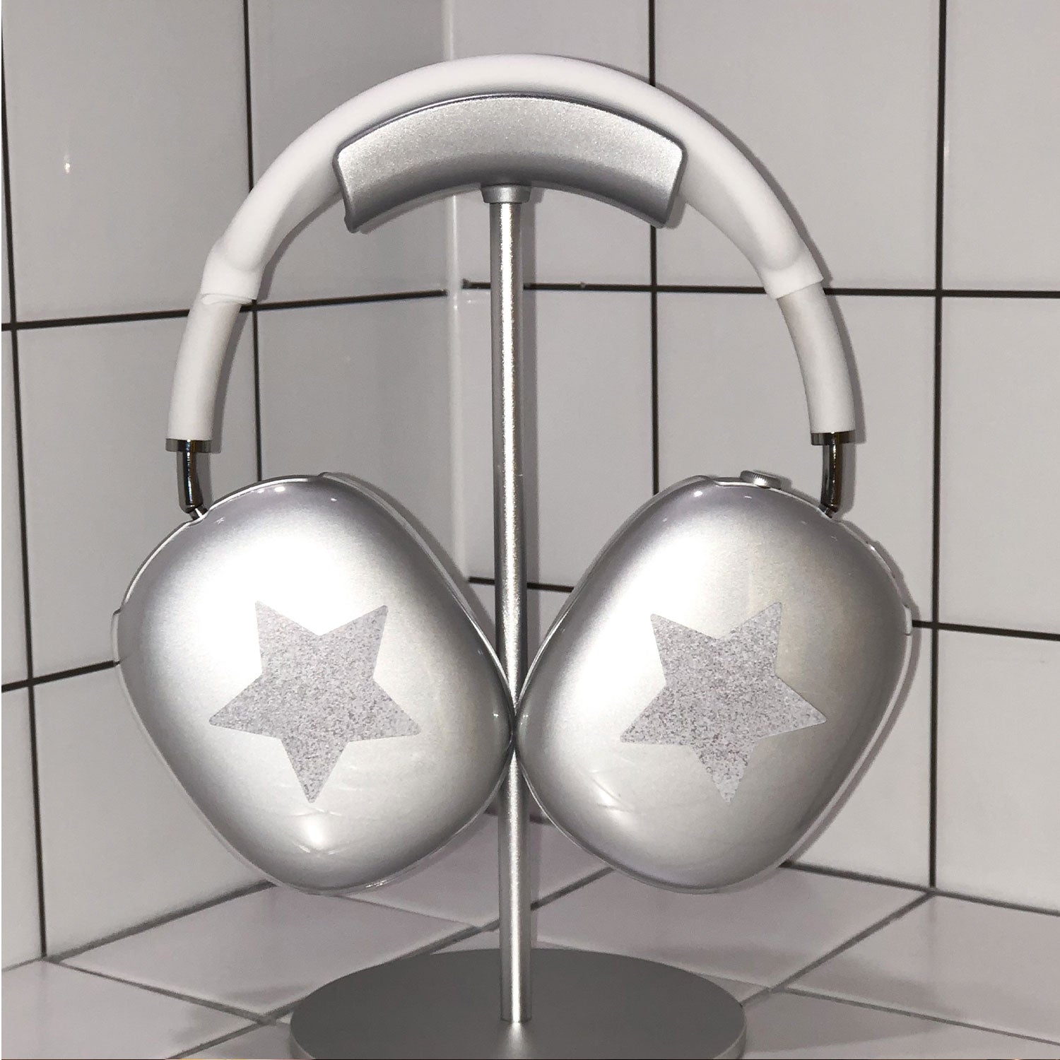 silver star airpods max case