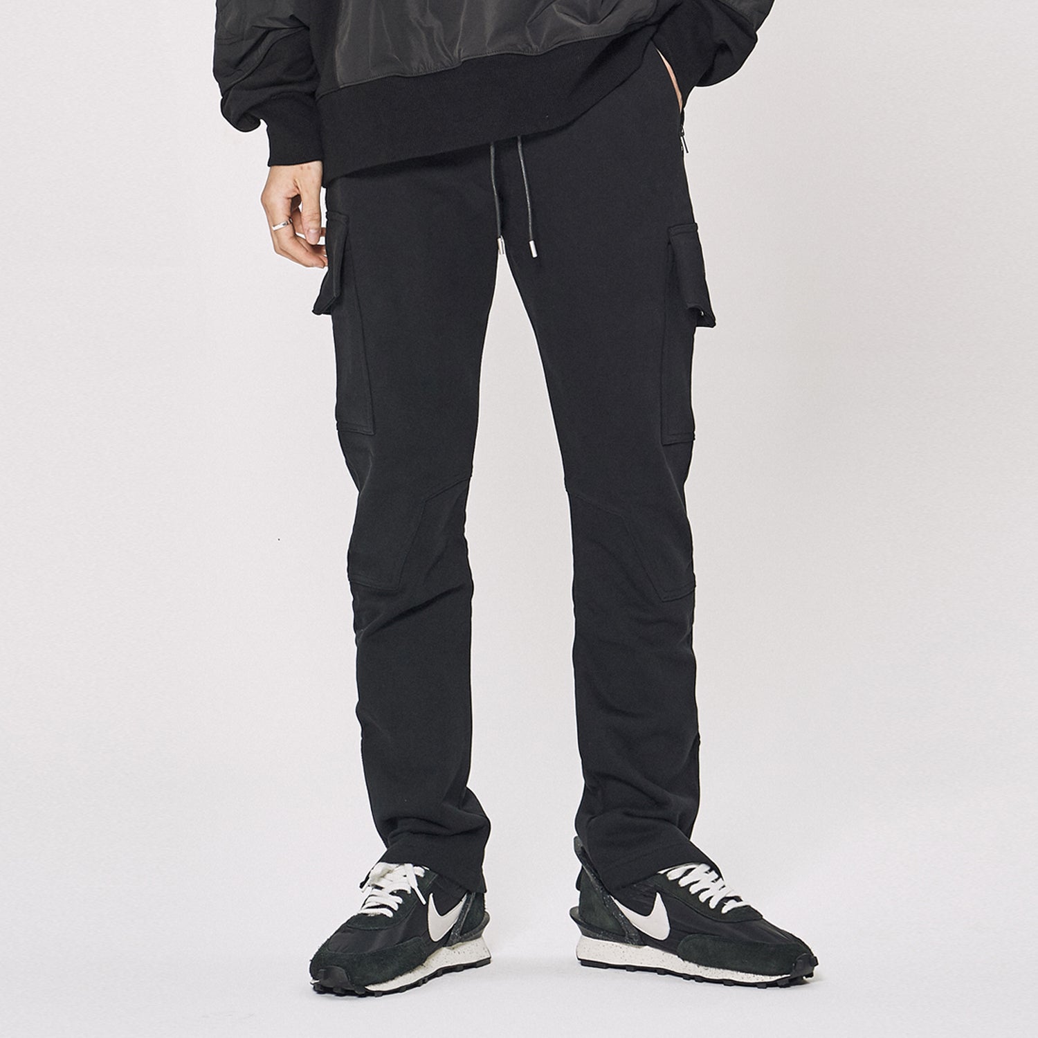 Slim Cargo Sweat Pants