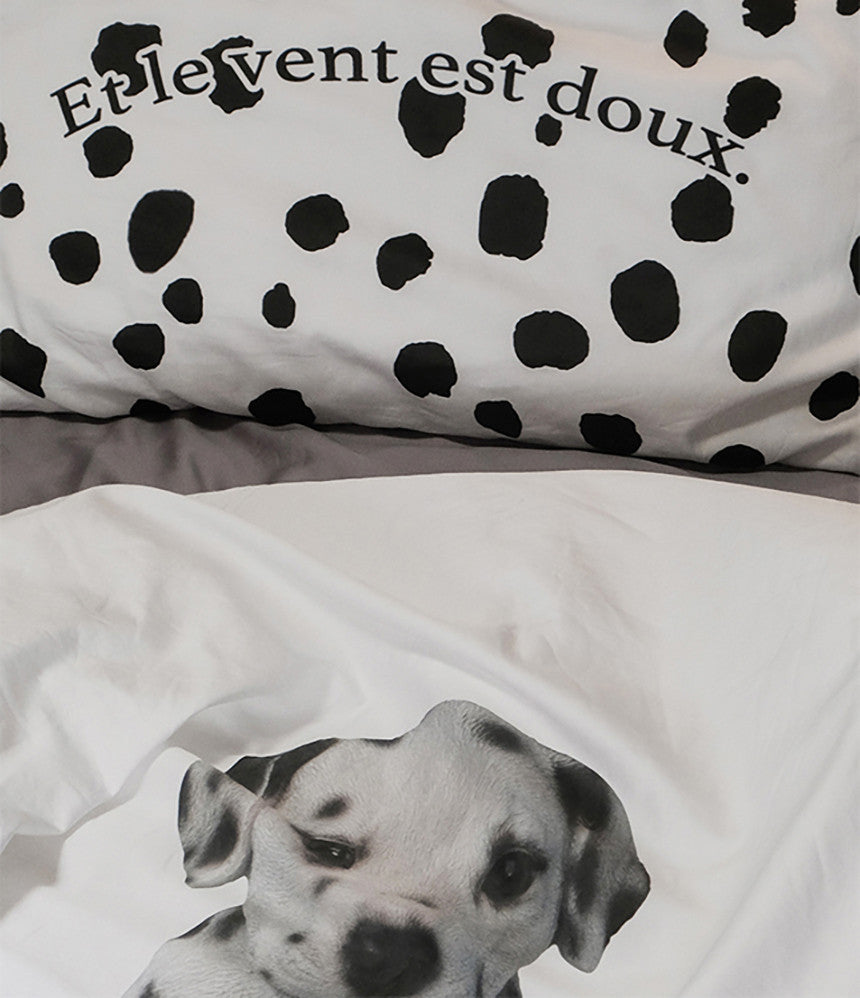 Dalmatian Blanket Cover Set