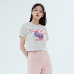 ダイスクロップTシャツ