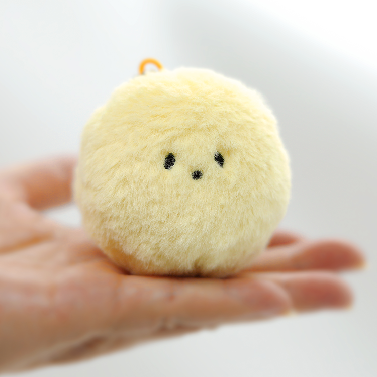 Fluffy doll keyring