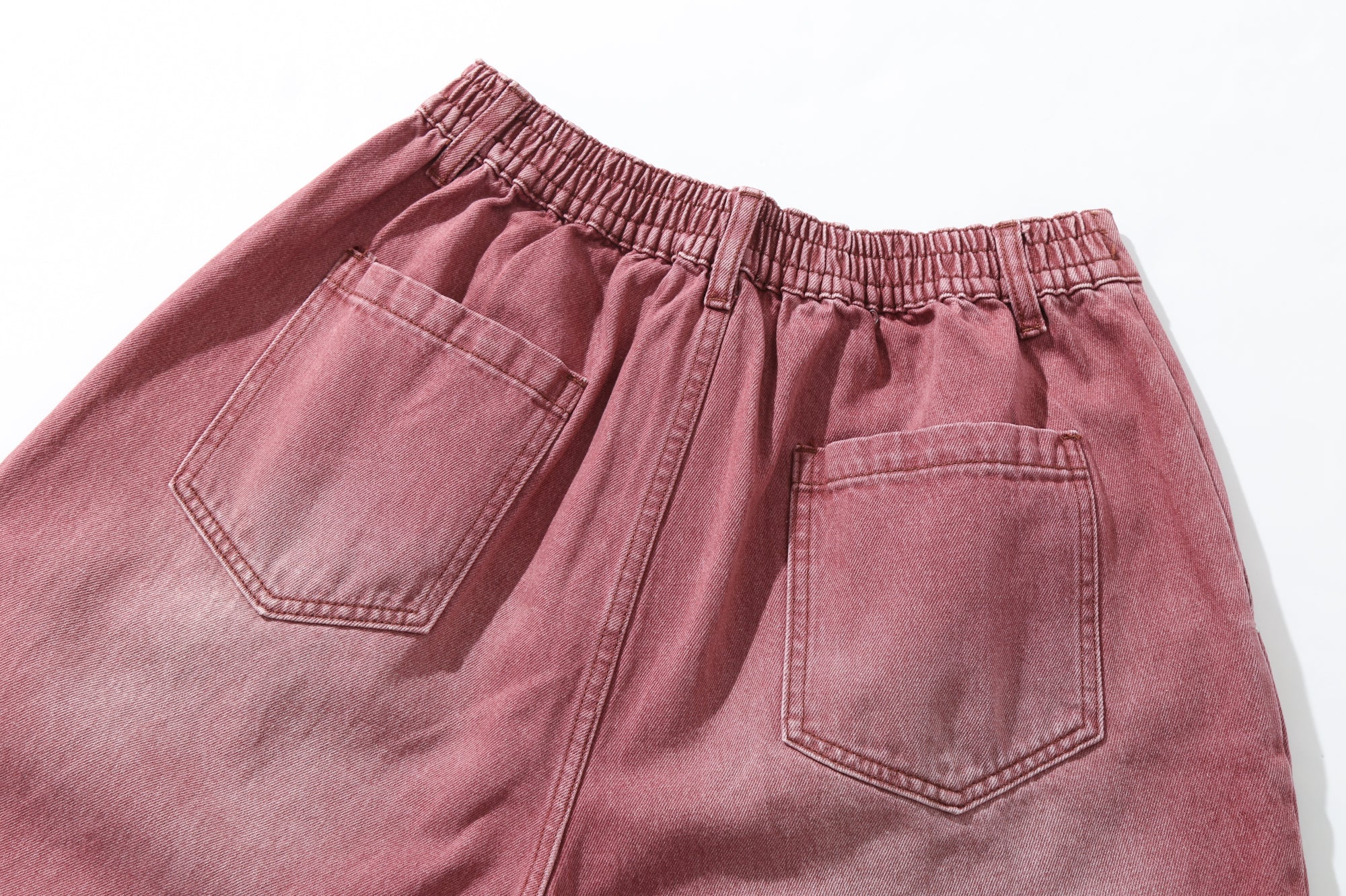 Washing Long Balloon Pants (Dusty Pink)