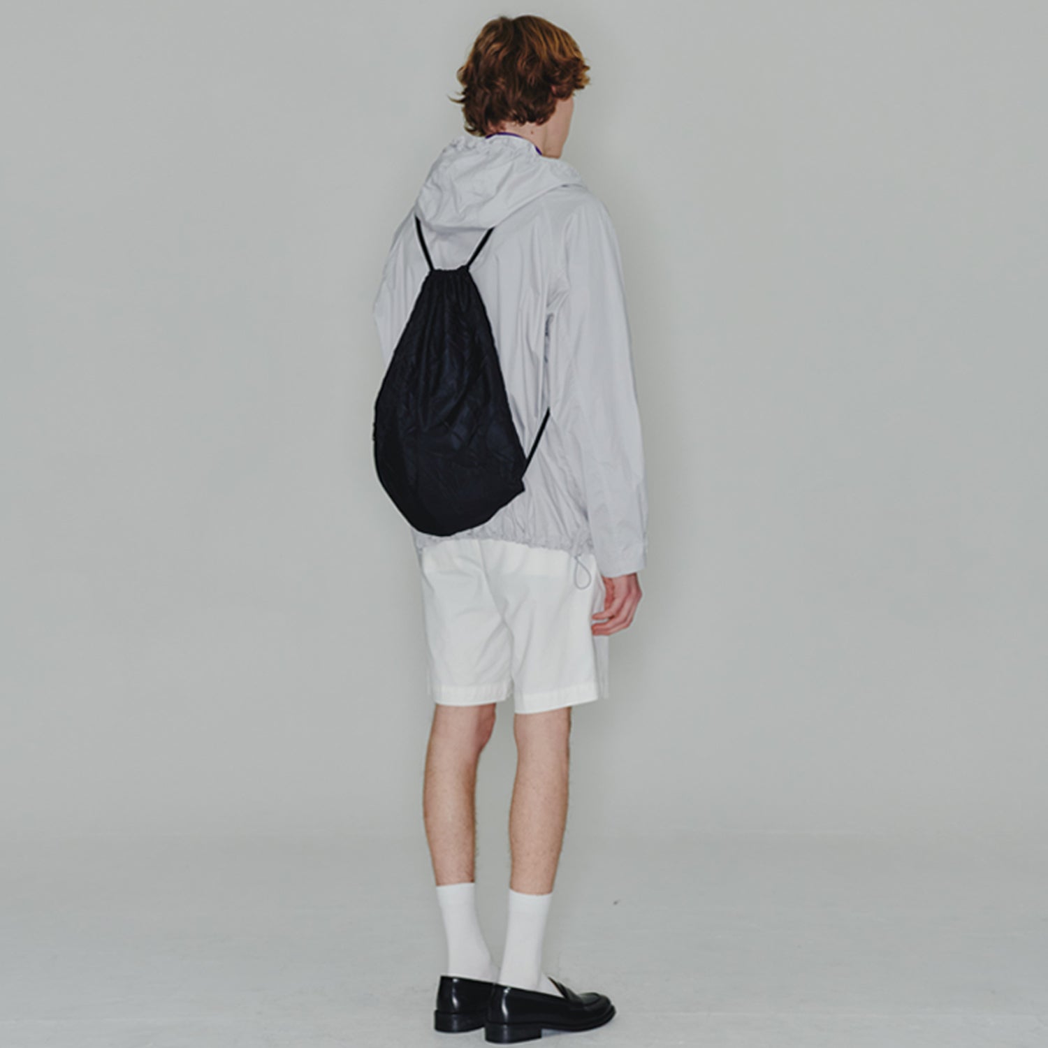 Waterloo Drawstring Bag (Crease Black)