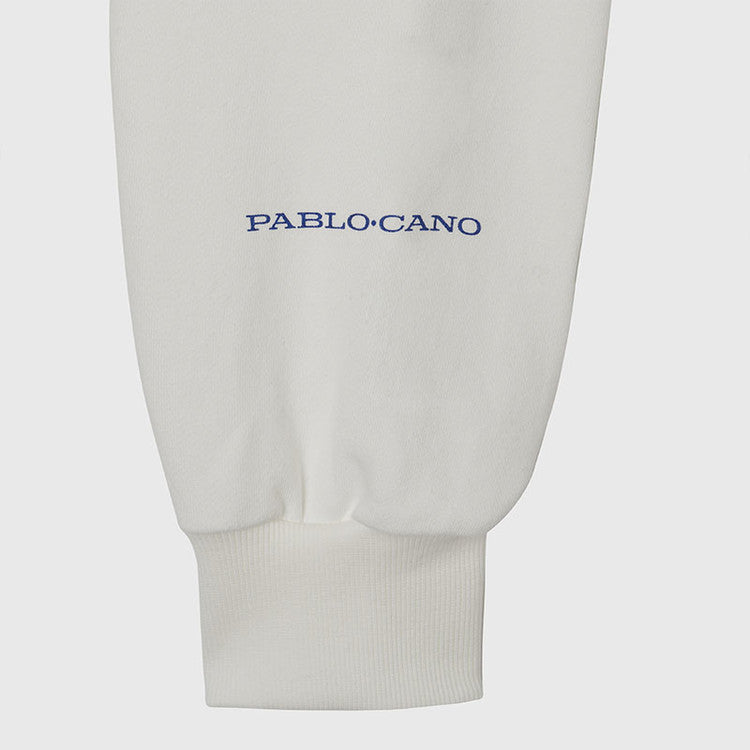 PABLO CANO WHITE SWEATSHIRT