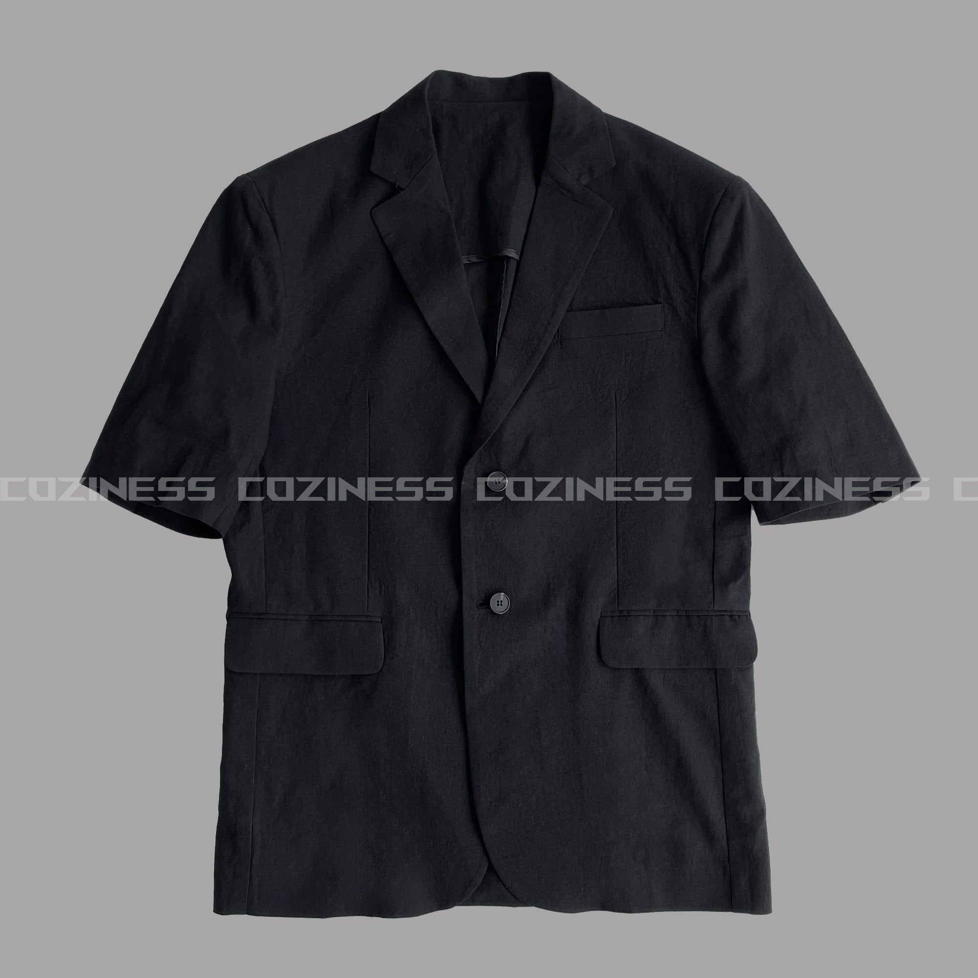 SI Linen Short-Sleeved Jacket (2 colors)