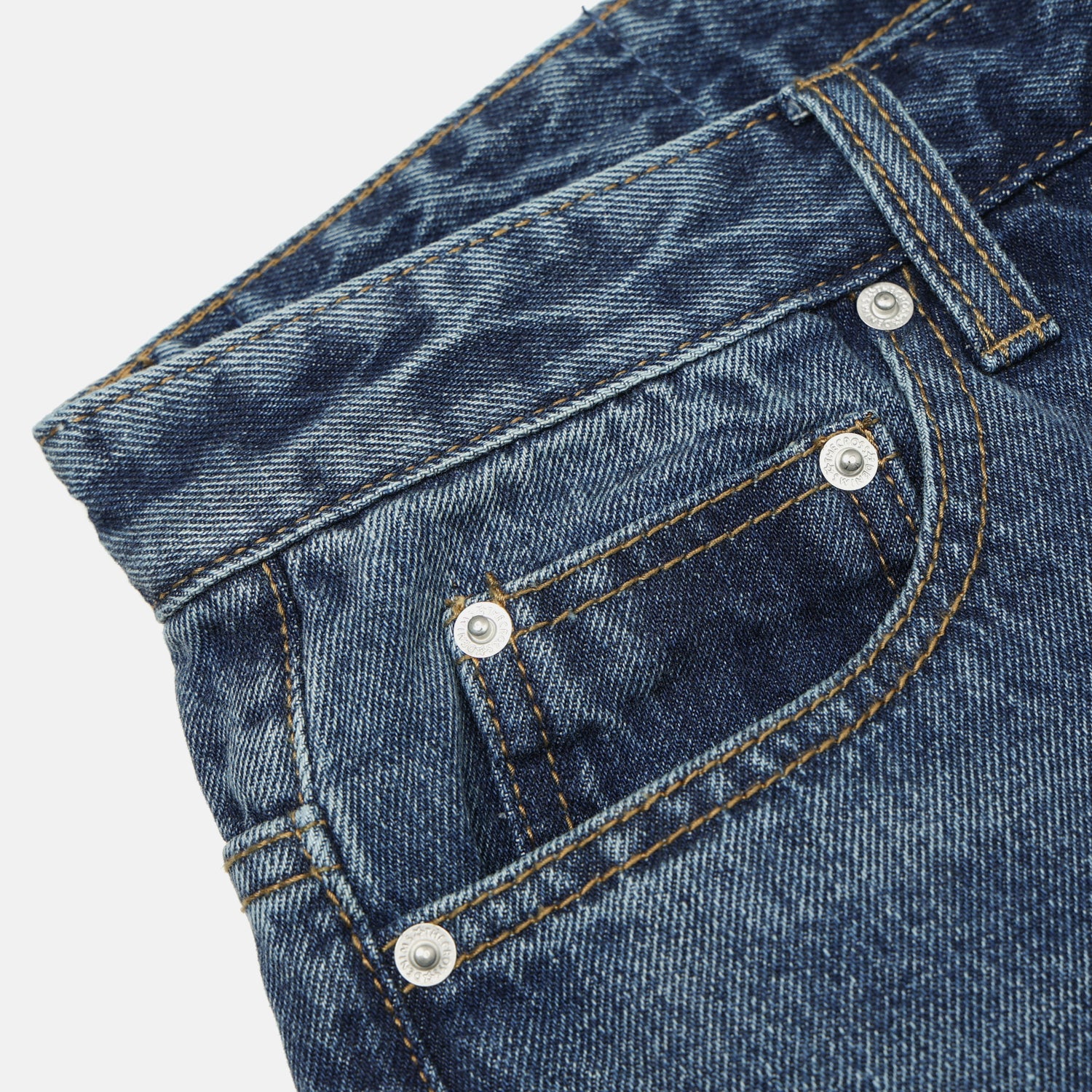 Dean Low-Waist Denim Pants