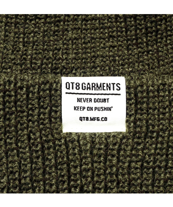 MH Short Label Beanie (Khaki)