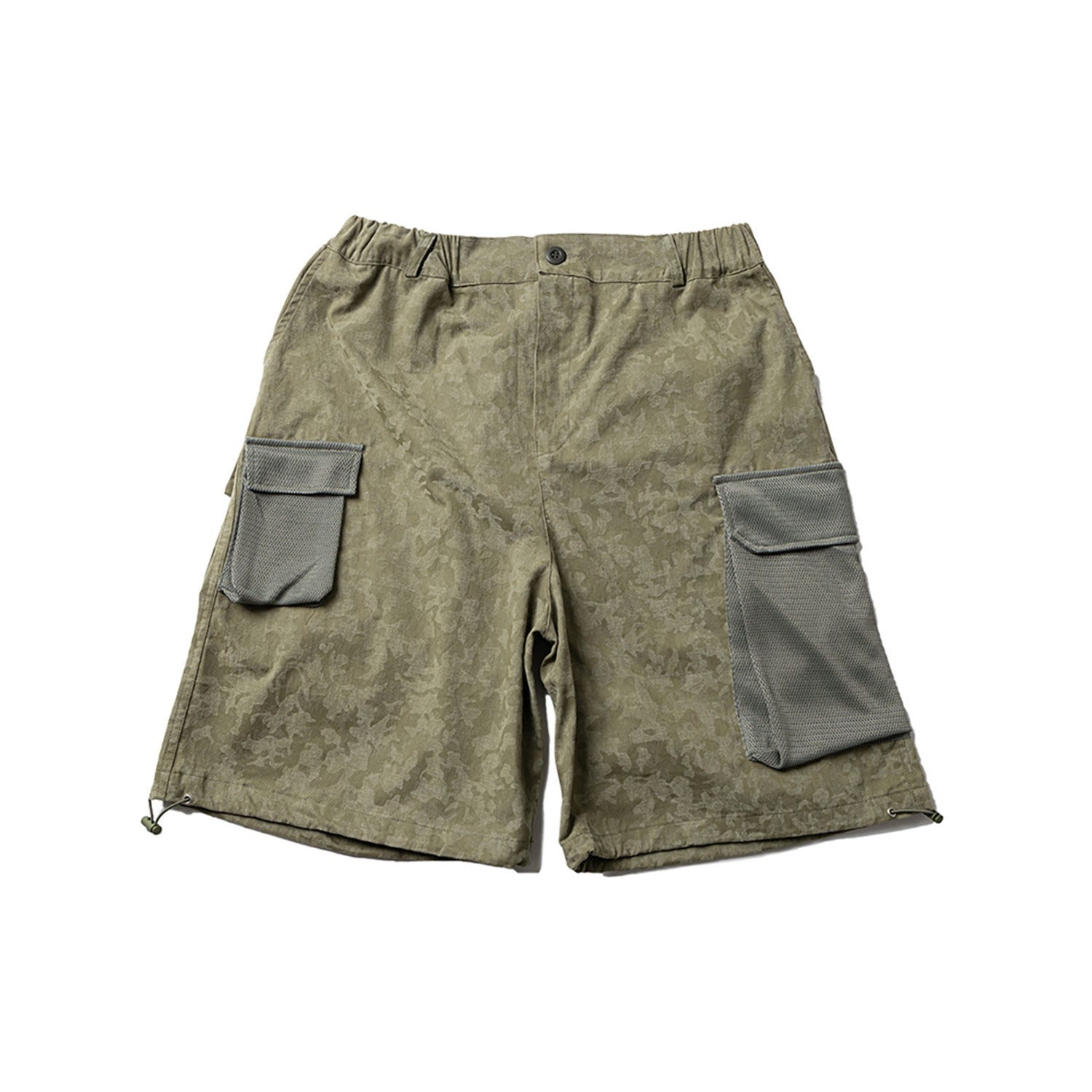 MESH CARGO POCKET SHORT PANTS