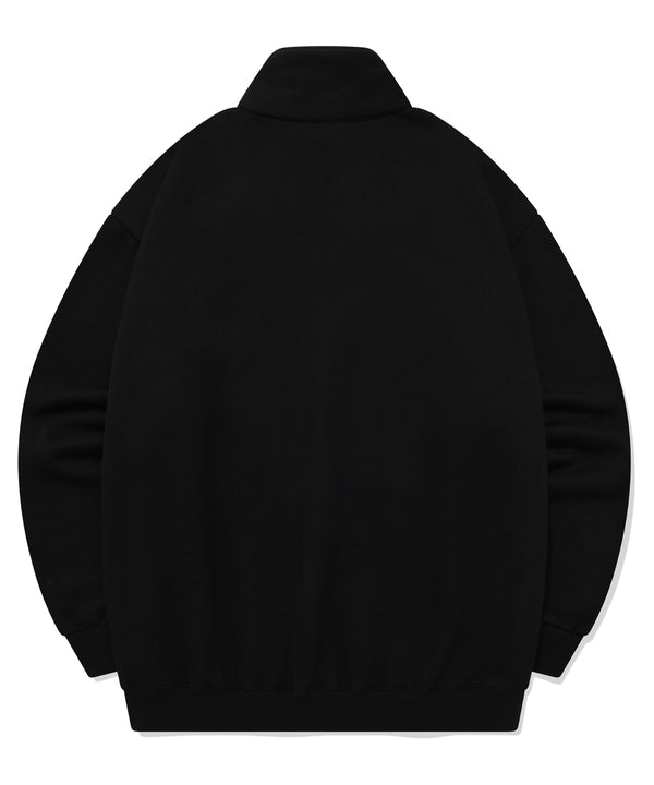 SP SAINT CLUB HALF ZIP_BLACK