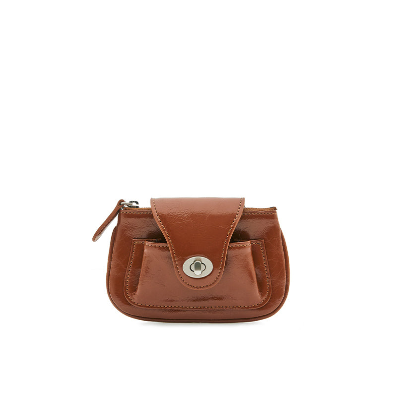 Pao Micro Wallet Bag Ginger Brown