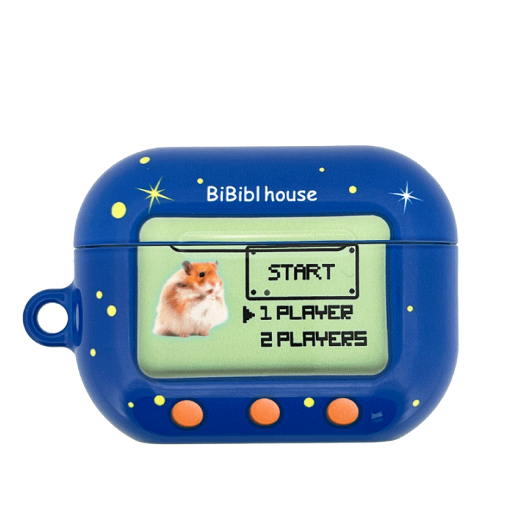 Hamster Tama Airpods Case (Blue)
