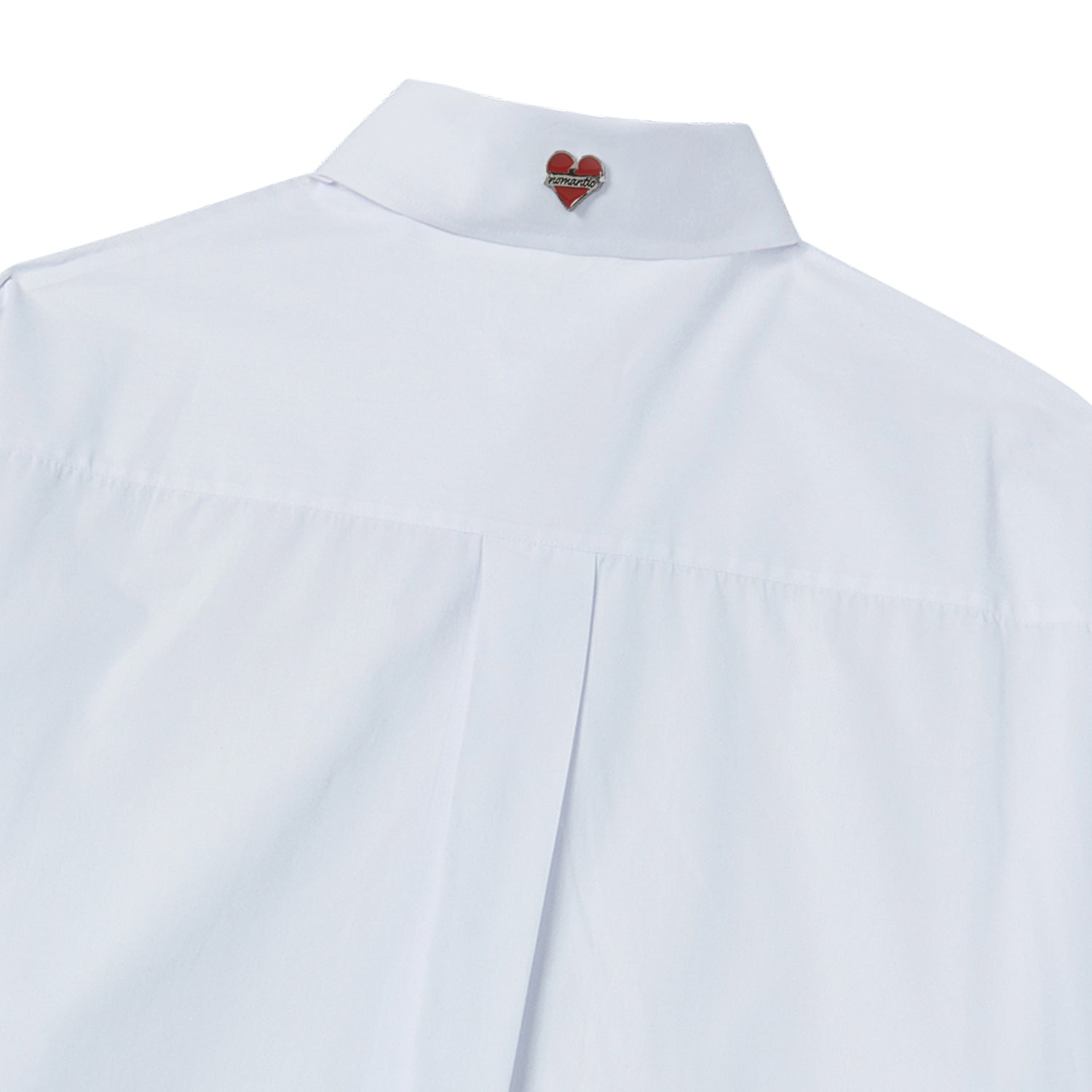 NOMANTIC ORGANIC COTTON OVERSIZE SHIRT WHITE