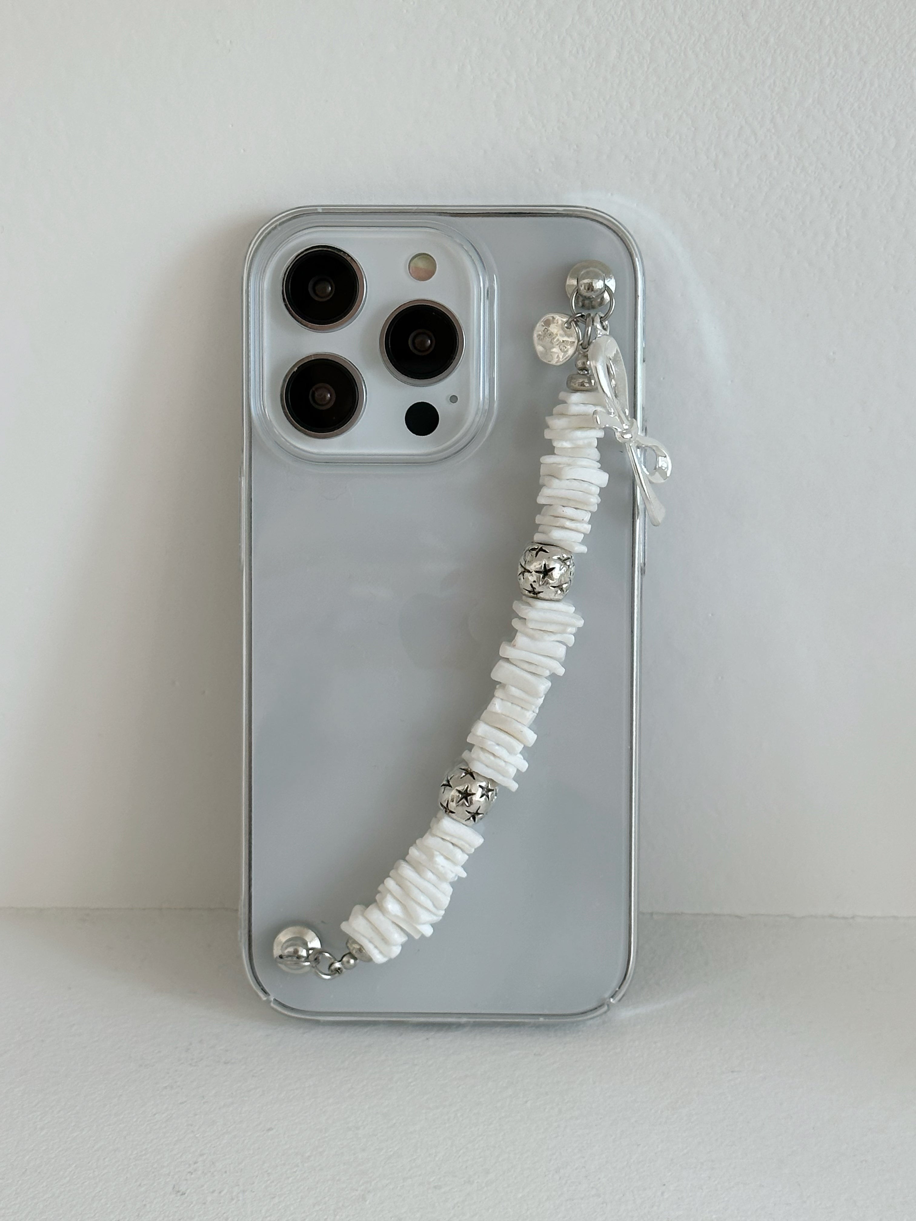 blanc iphone strap case