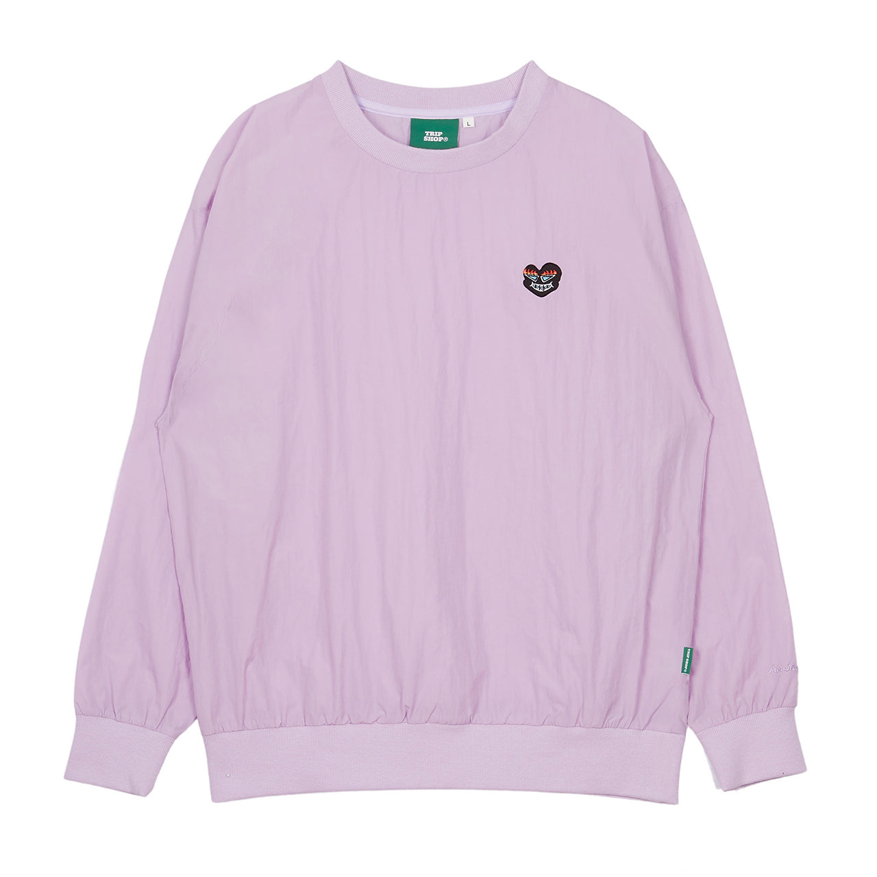 BLACK MUCKBO WOVEN SWEAT SHIRT (T31122S) - PURPLE