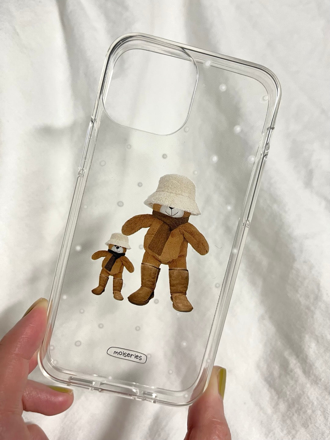 ugg bear case (jelly)