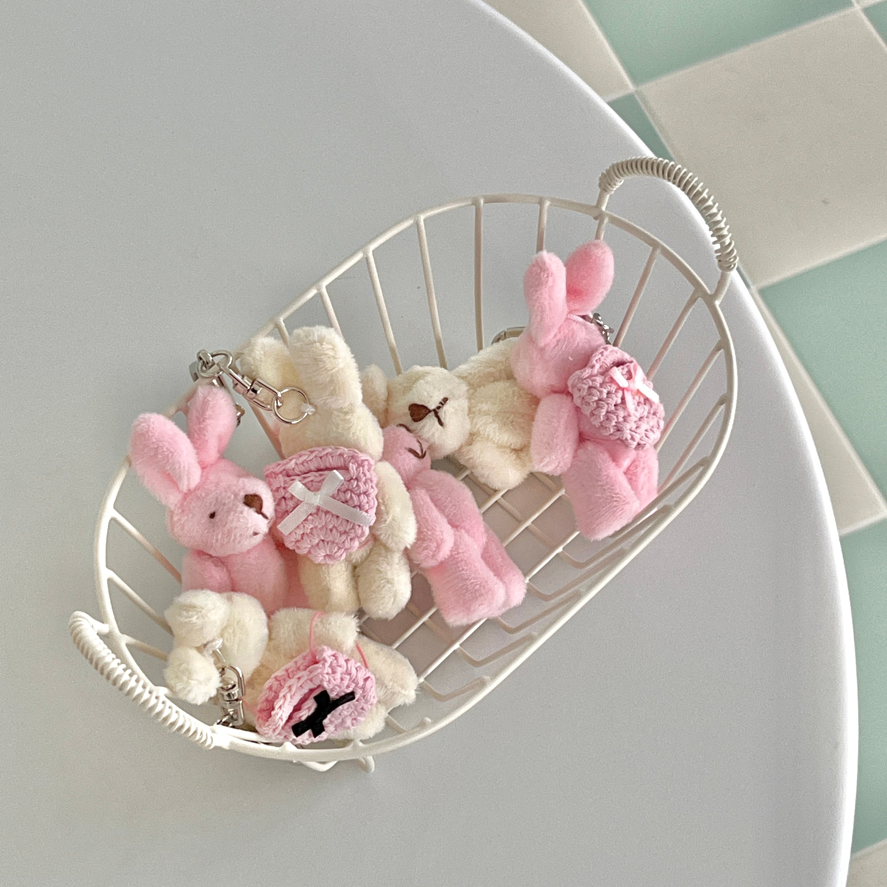 ABOE Baby Bunny KEYRING (2 color)