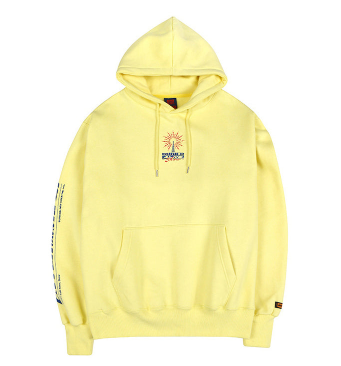 BA RADIO PIC HOODIE YELLOW