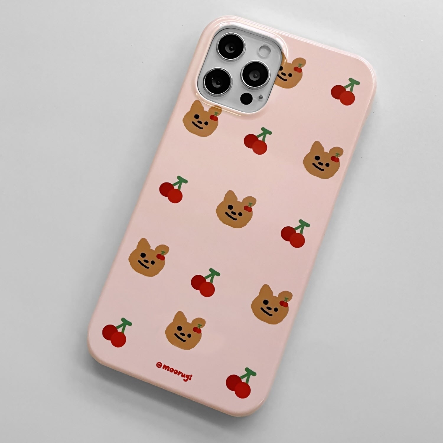 Cherry pattern Bumper case