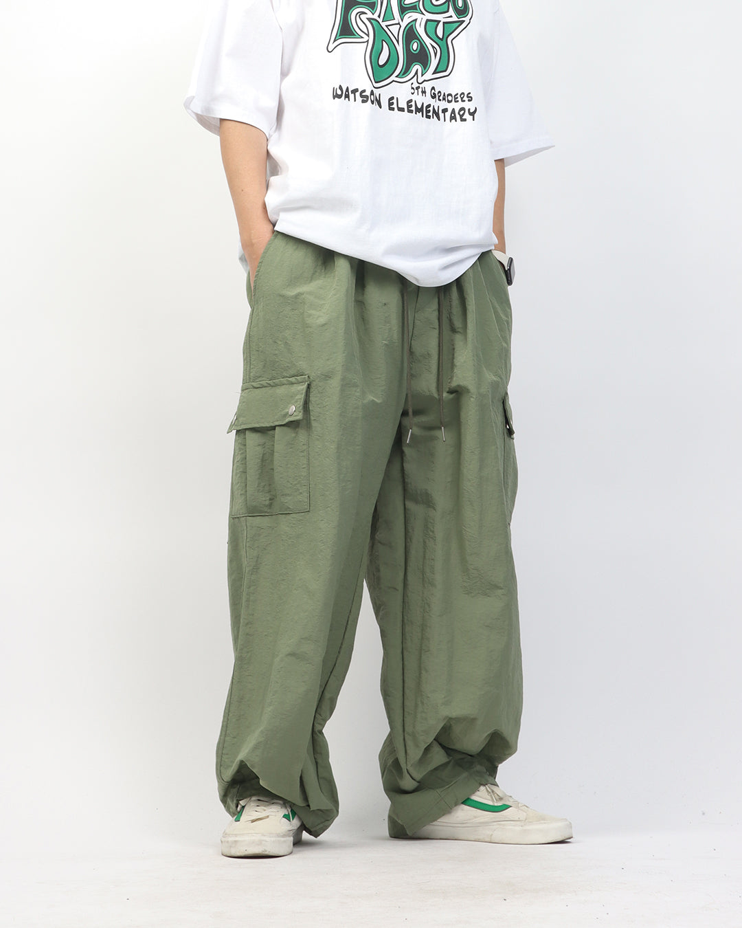 Groove Snap Pocket Pants_2color