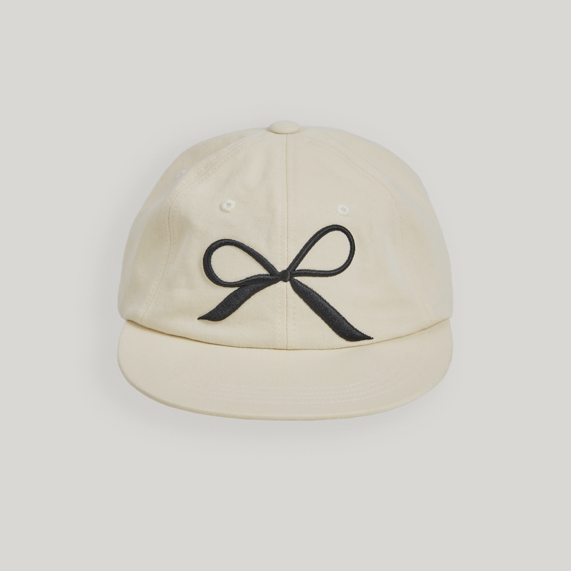 Ivory Ribbon Cap