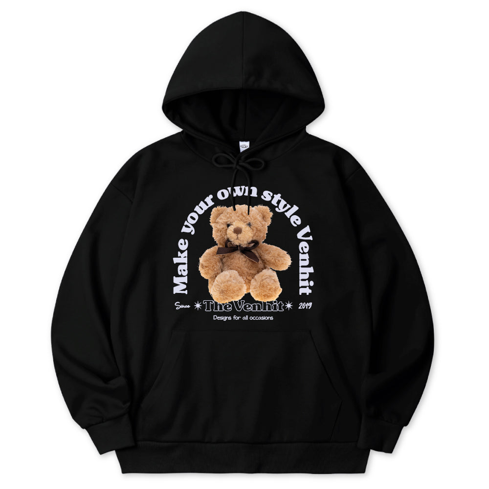 VENHIT Brown Bear HOODIE