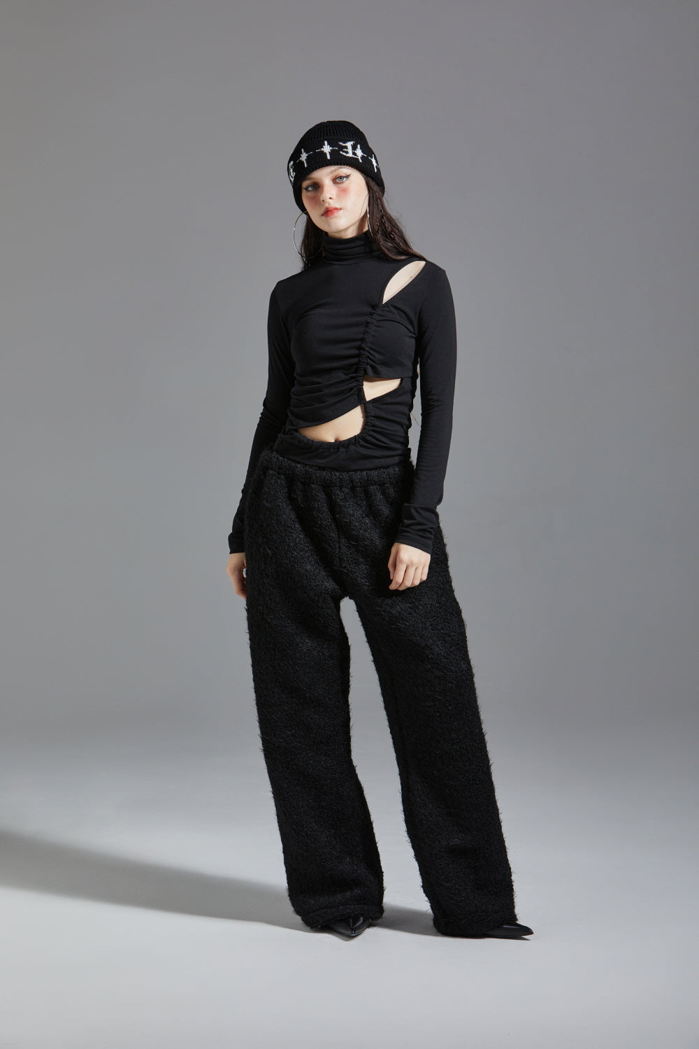 TERRY WOOL PANTS