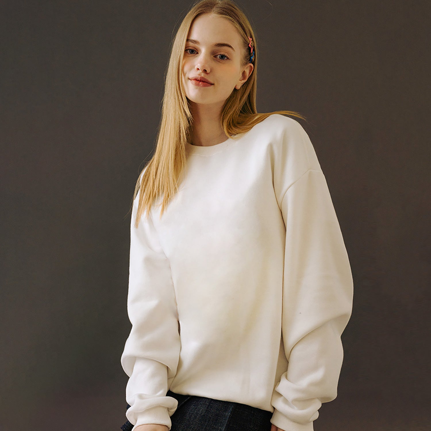 PLAIN SWEATSHIRT