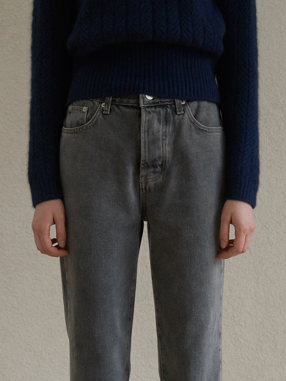 Vintage garment denim pants