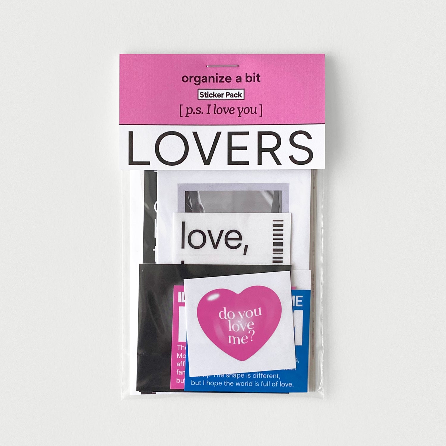 oab lovers pack / scrap sticker set