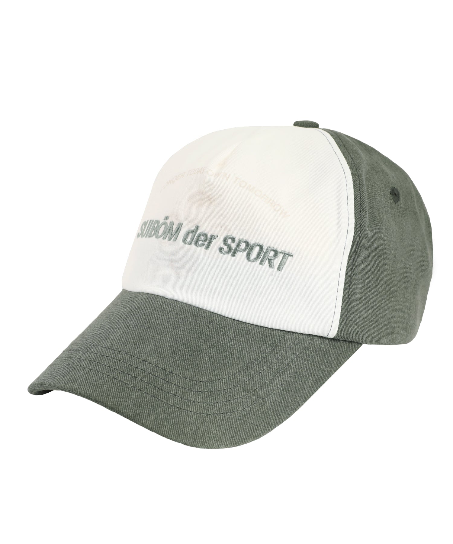 SUIBOM der SPORT ball cap - Off White / Pigment Khaki