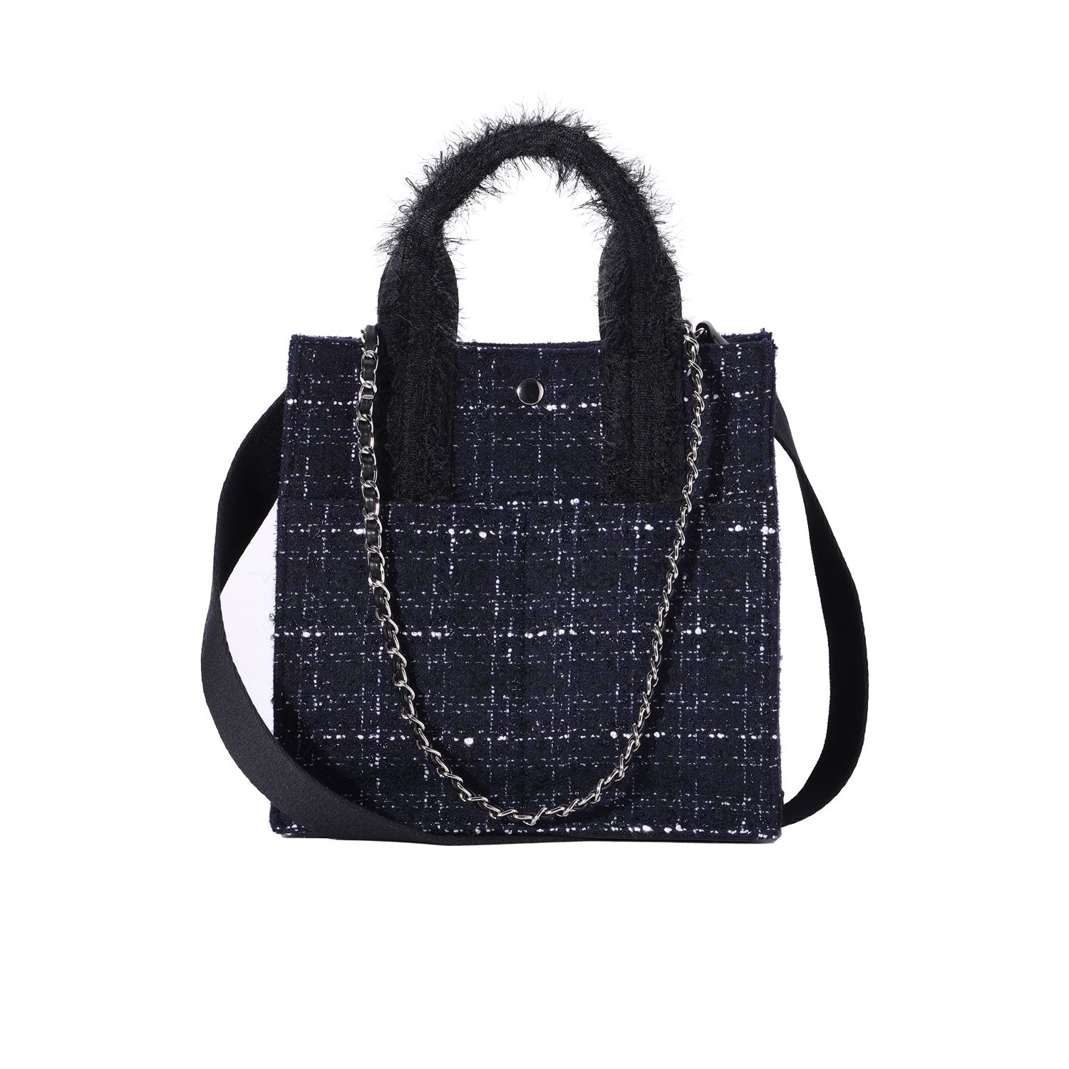 Tweed Bag Navy