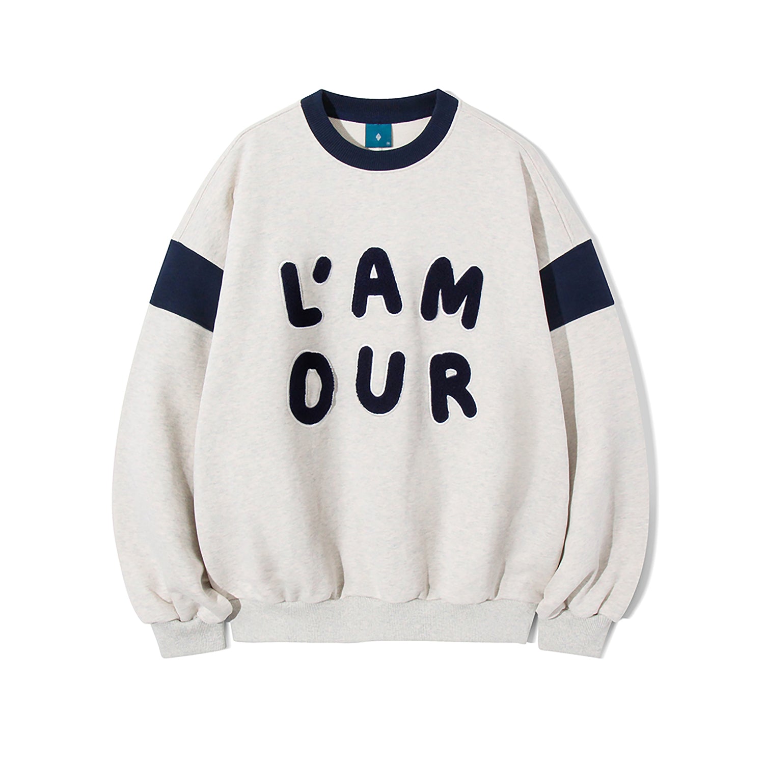 L'AMOUR ブクルマンツーマンT82-オートミール / L'AMOUR Boucle Sweatshirt T82 - Oatmeal