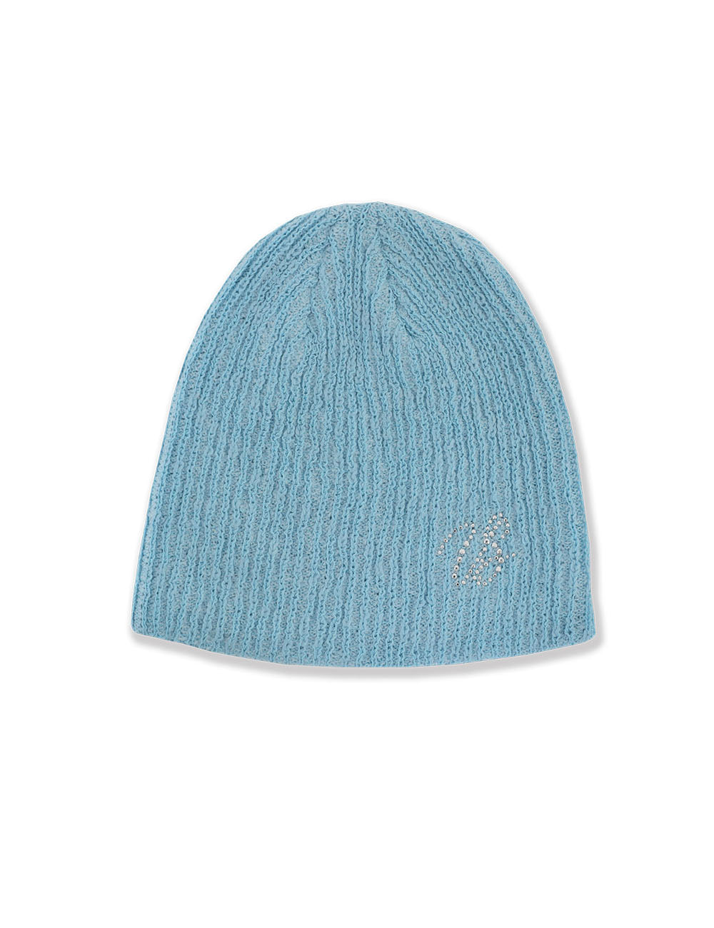 US BEADS SHORT BEANIE(BLUE)