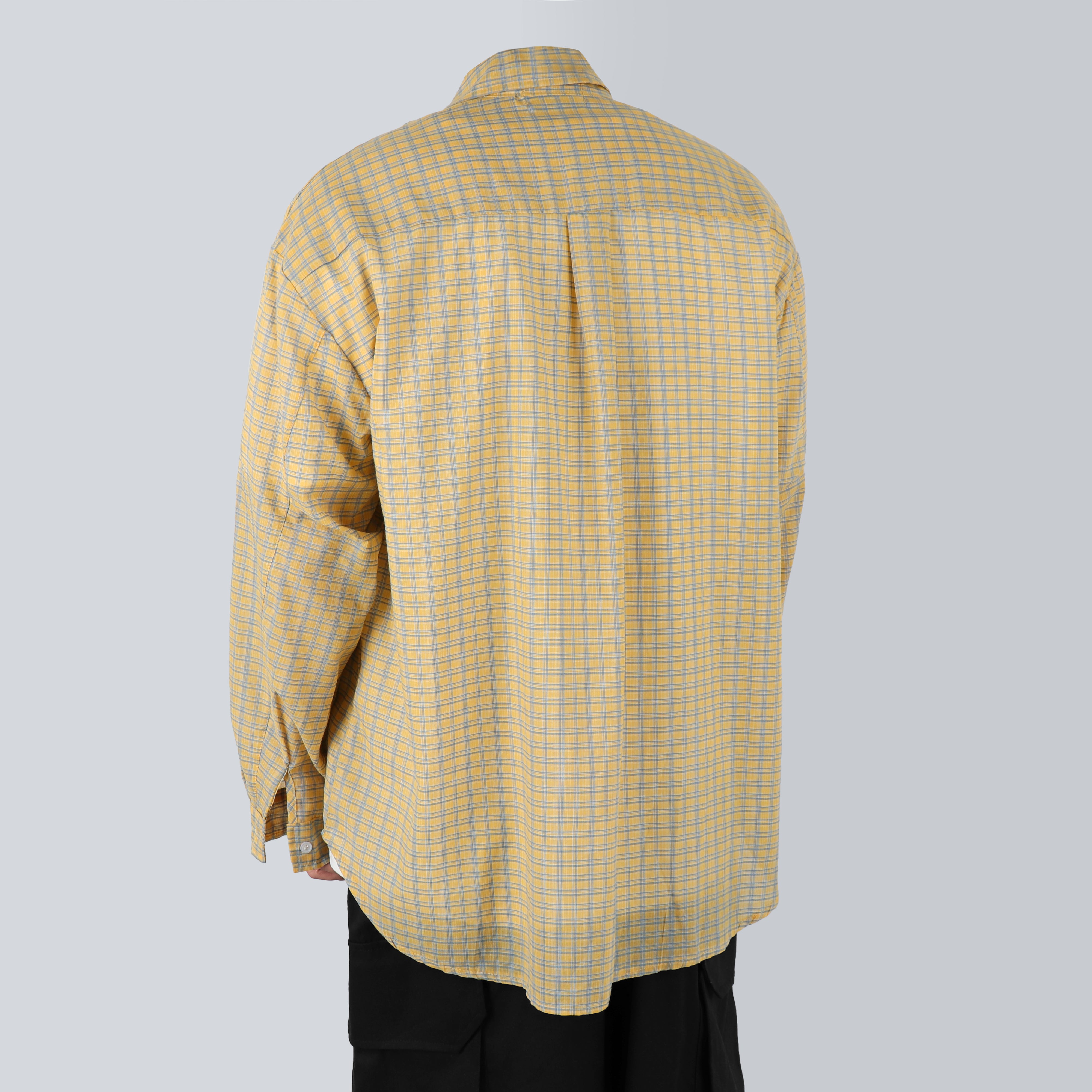 cuff check shirt