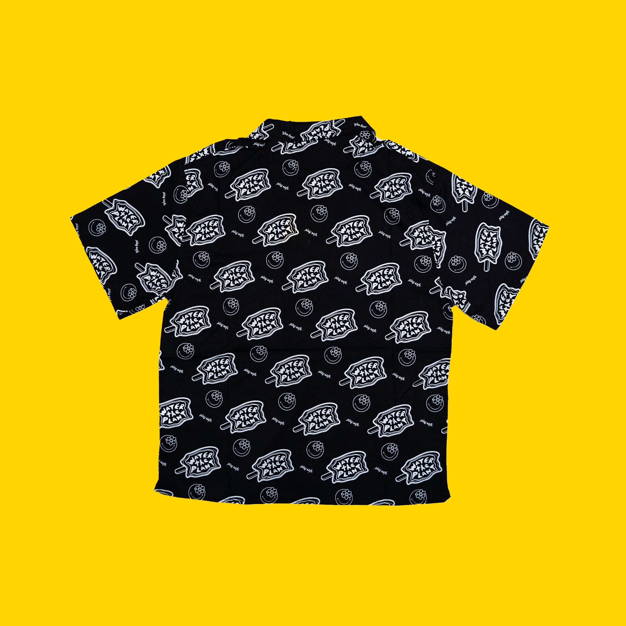 SMILEY PARADISE SHIRT | BLACK