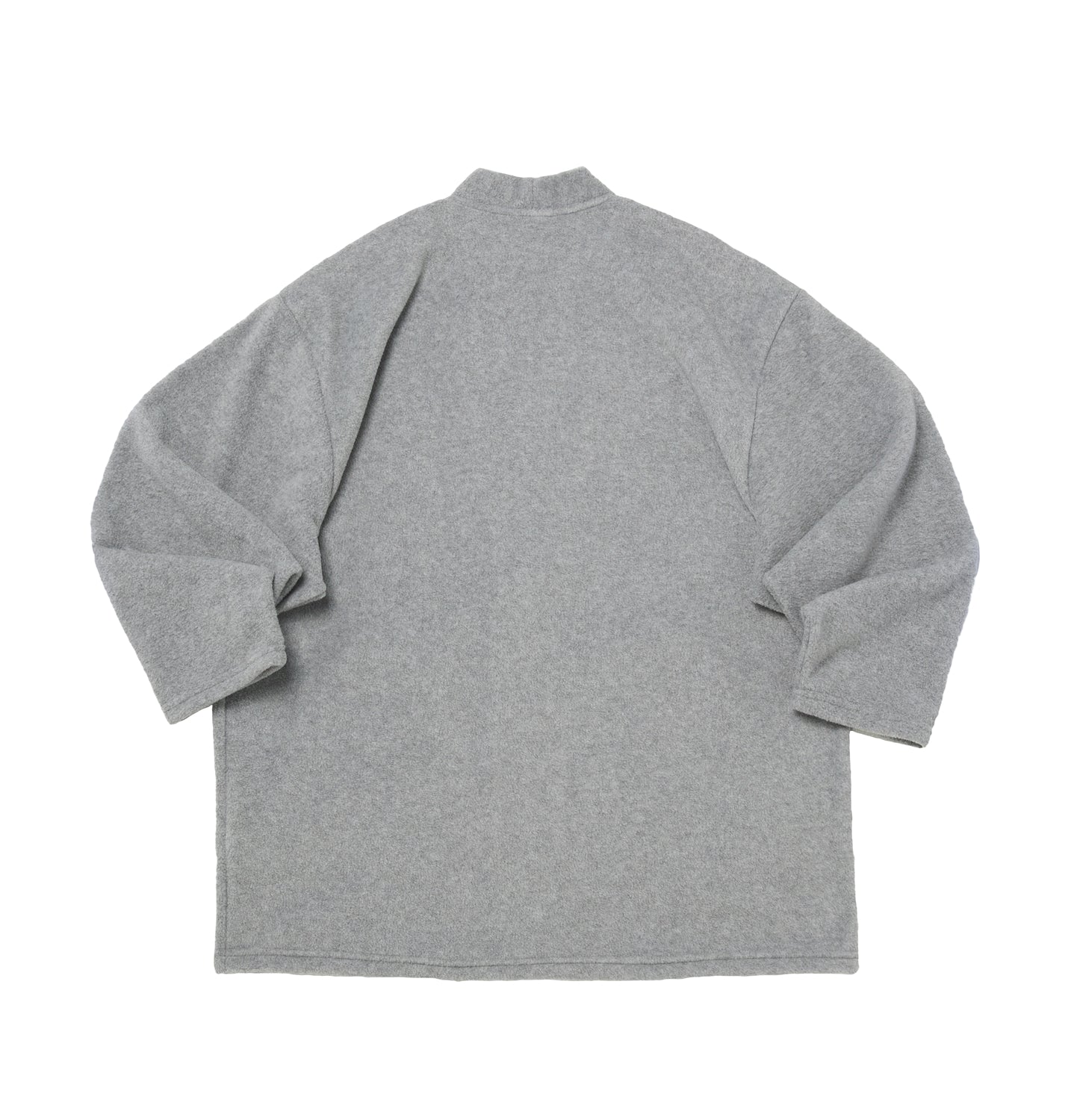 WARM-FLEECE HERITAGE CARDIGAN (Gray)