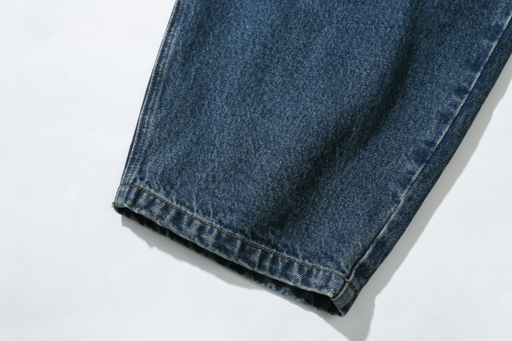 Oil Washed Denim Pants (Dirty Blue)