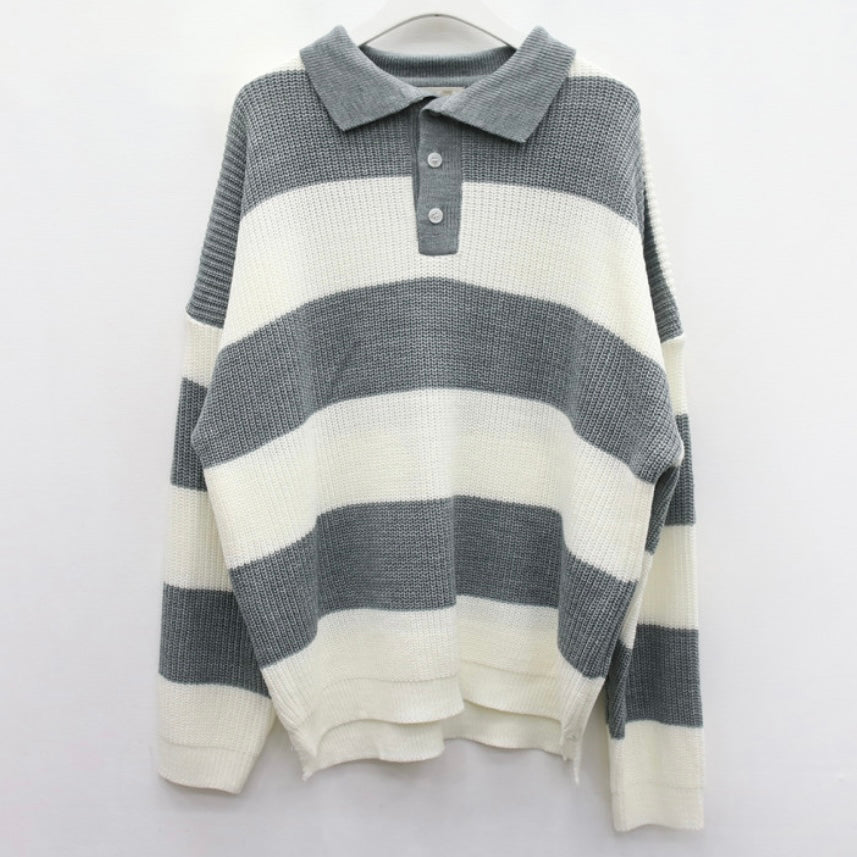 poly kara dangara button knit