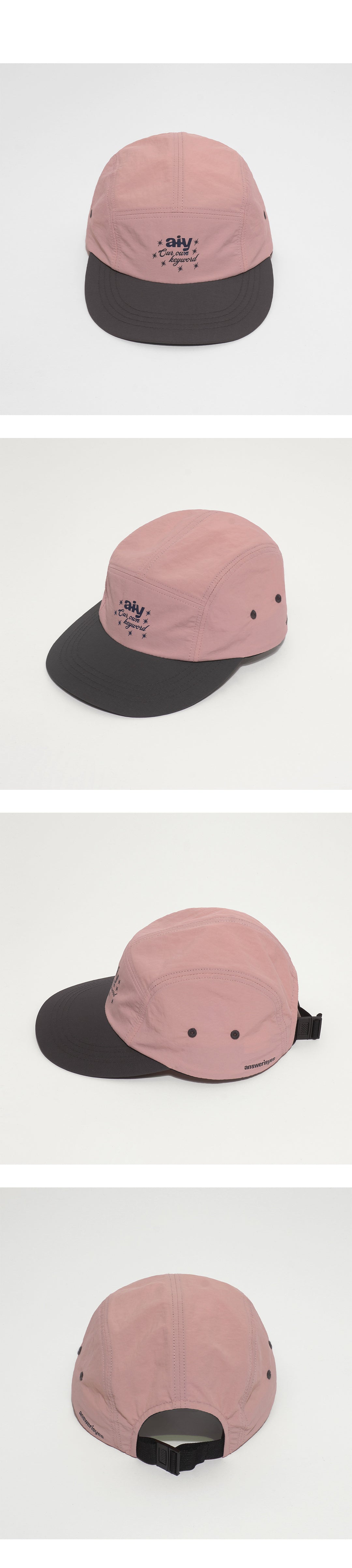 aiy Star camp cap pink