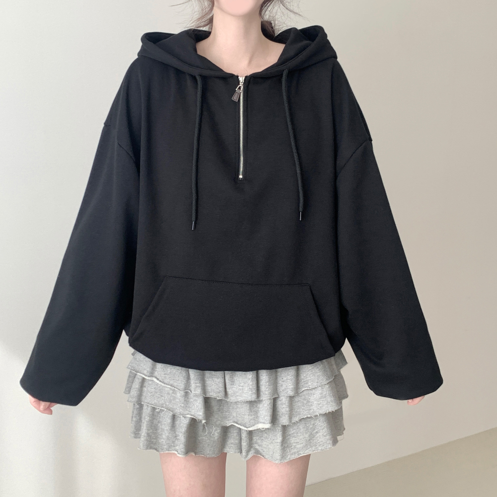 Bonnie Oversized Fit Hoodie Zip Up