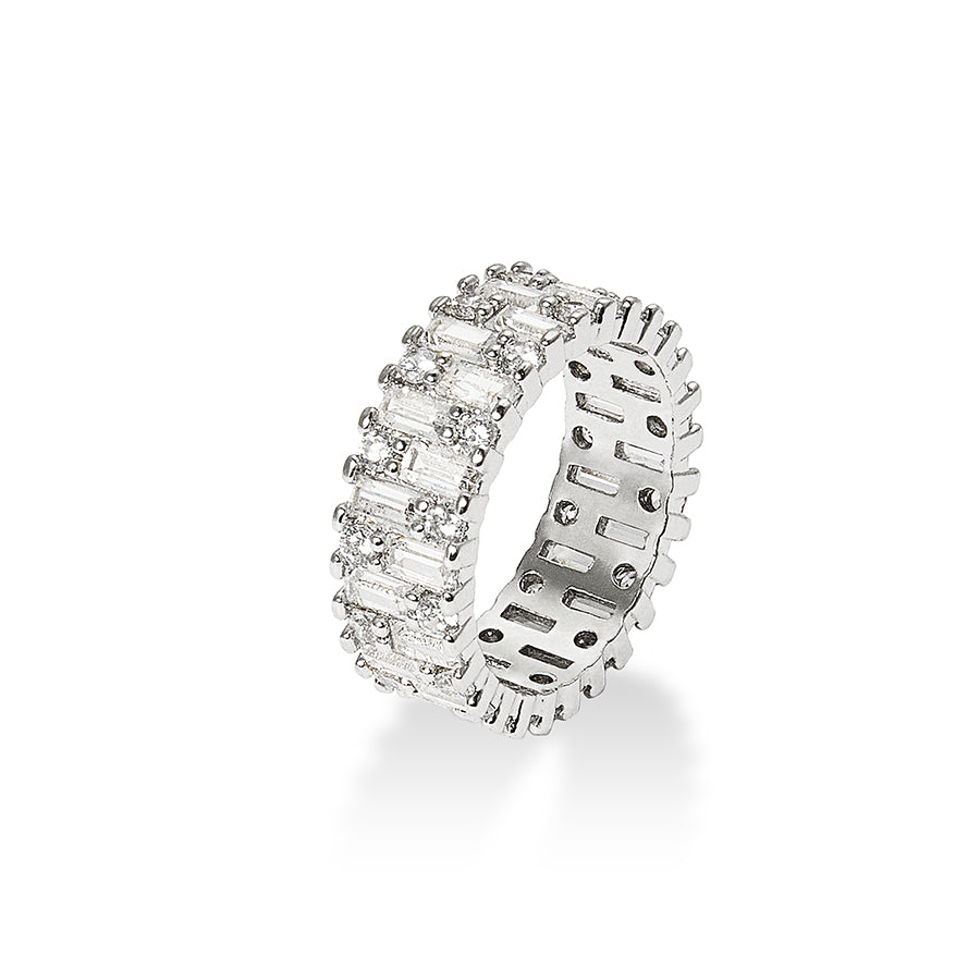 Peus baguette ring (silver)