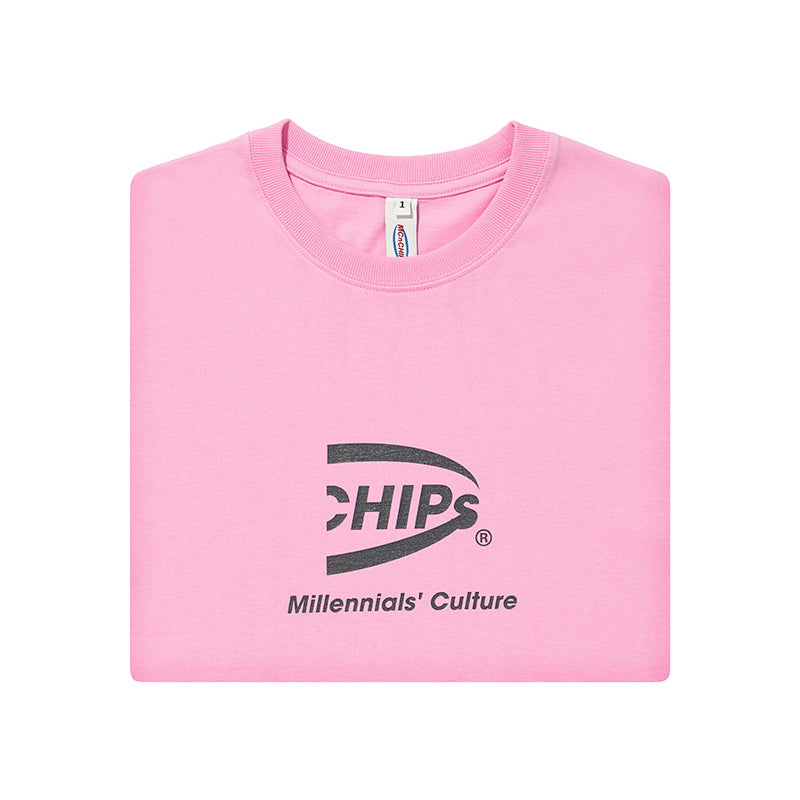 OG half logo Tee (pink)