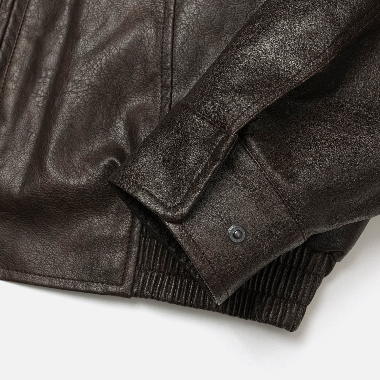 Charles Vegan Leather Jacket (3color)