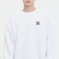 RECENT LOGO LONG SLEEVE_WHITE